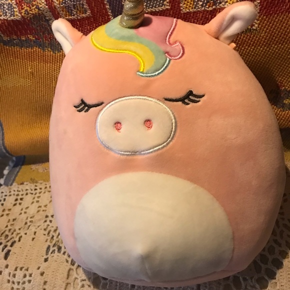 Squishmallow Ilene the Pink Unicorn Plushie - Picture 3 of 6